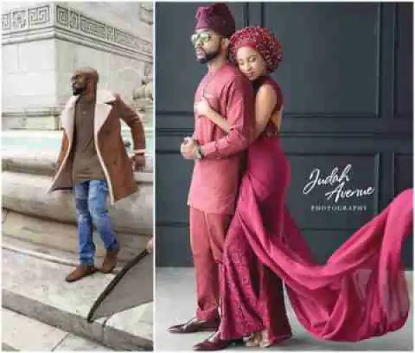 Actress Adesua Etomi And Banky W Tease Each Other On Instagram (Photos)